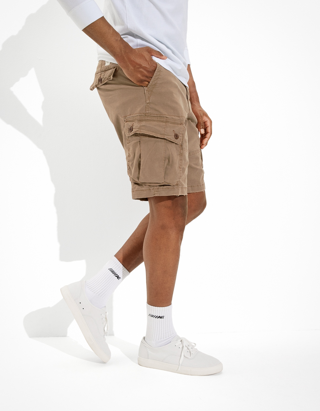 american eagle cargo shorts mens