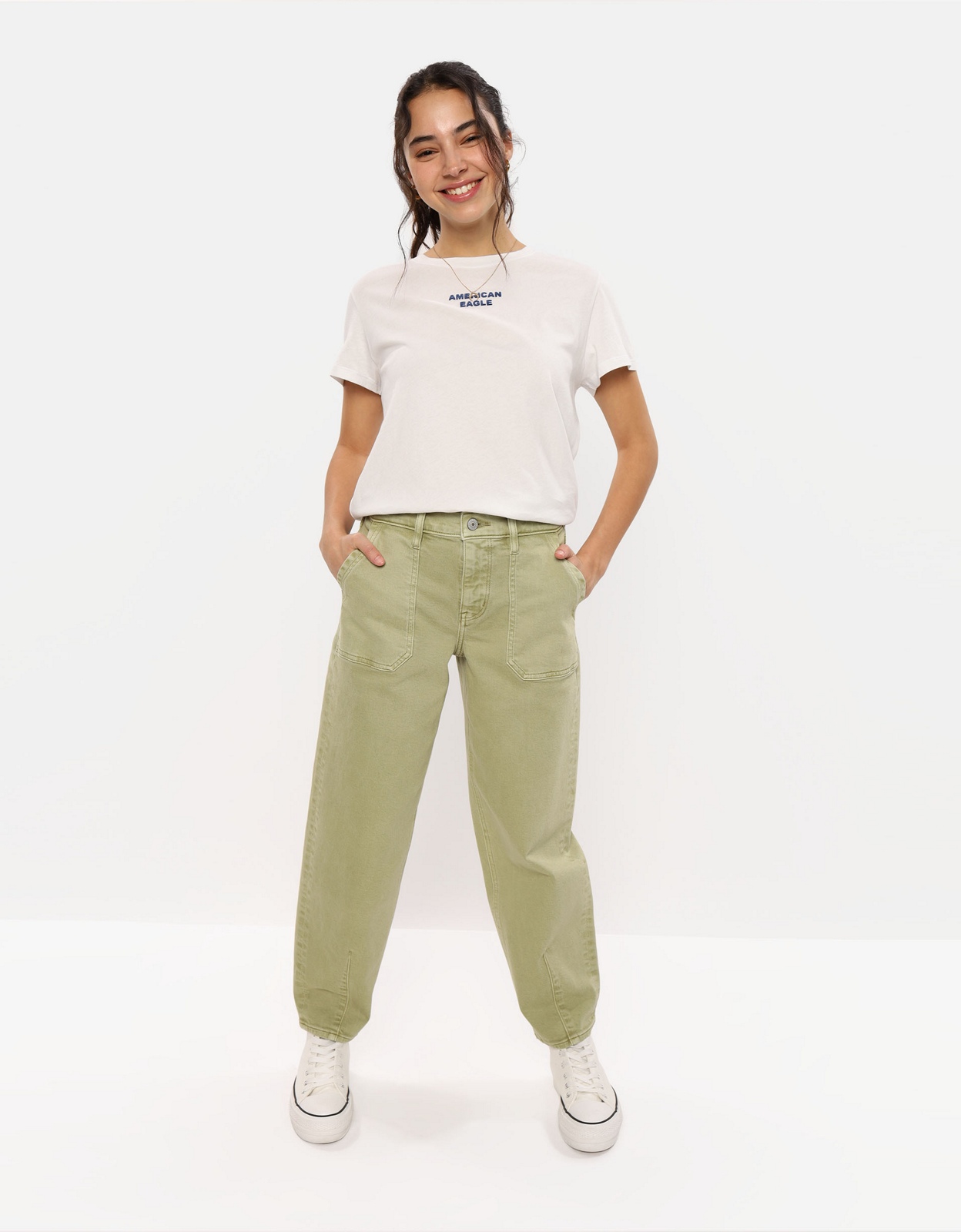 Buy AE Stretch Balloon Pant online